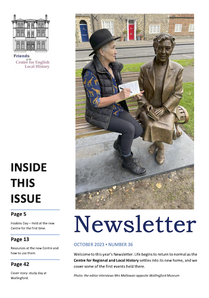 Newsletter Examples Friends THE FRIENDS – NEWSLETTERS – Friends of the Centre for English Local History
